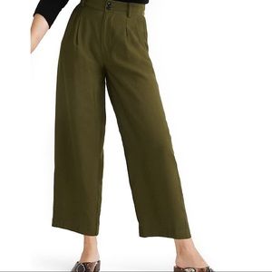 Madewell Drapey Pleated Wide Leg Pants